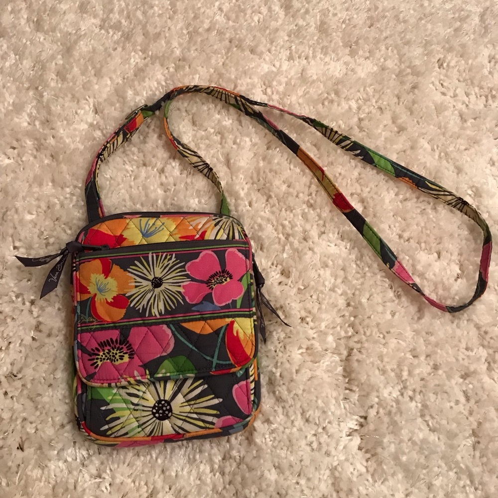 Vera Bradley Mini Hipster in Jazzy Bloom